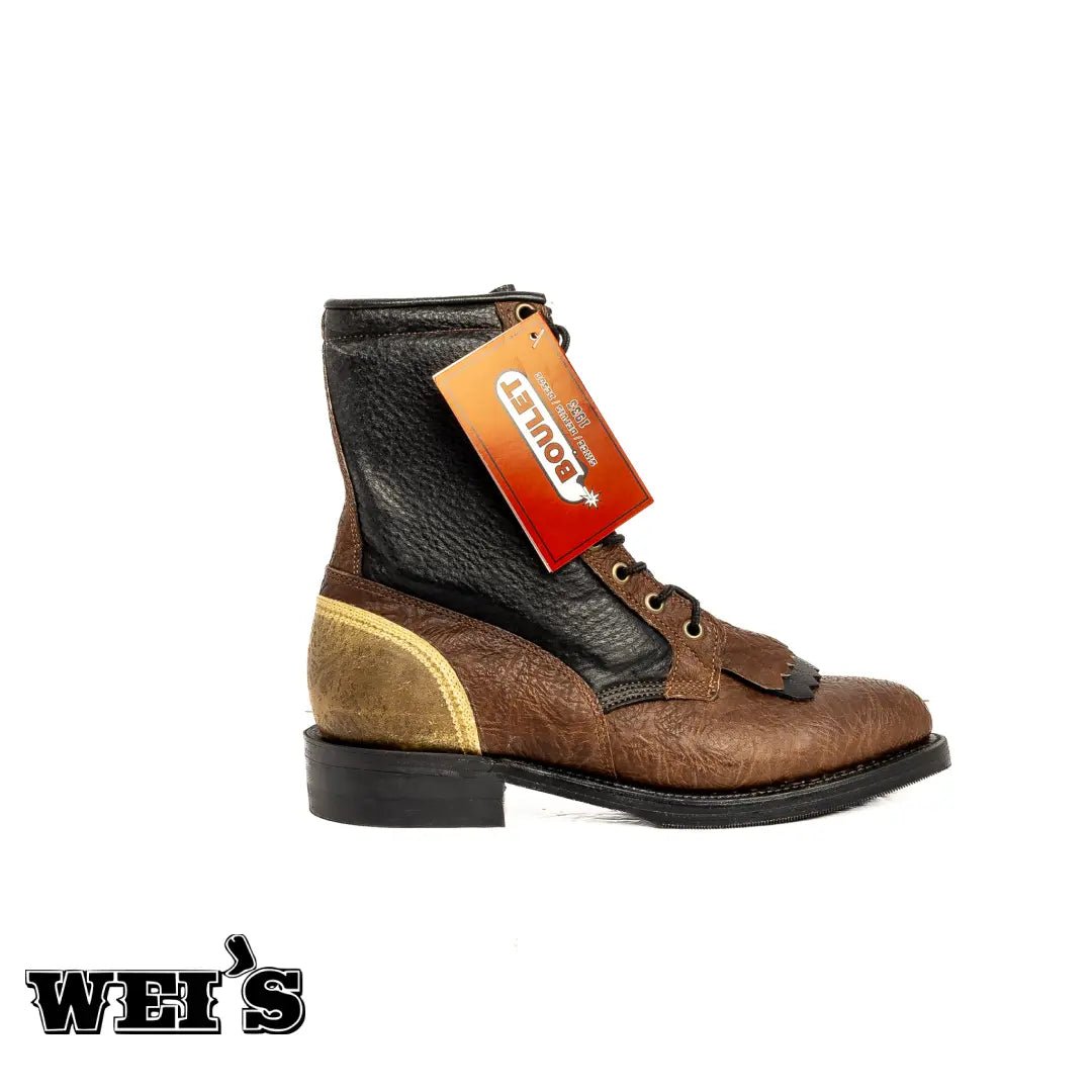 Boulet Men's Cowboy Boots Rawhide 8141-1 - Boulet