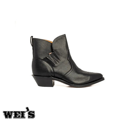 Boulet Men's Deer Tan Leather Cowboy Boots