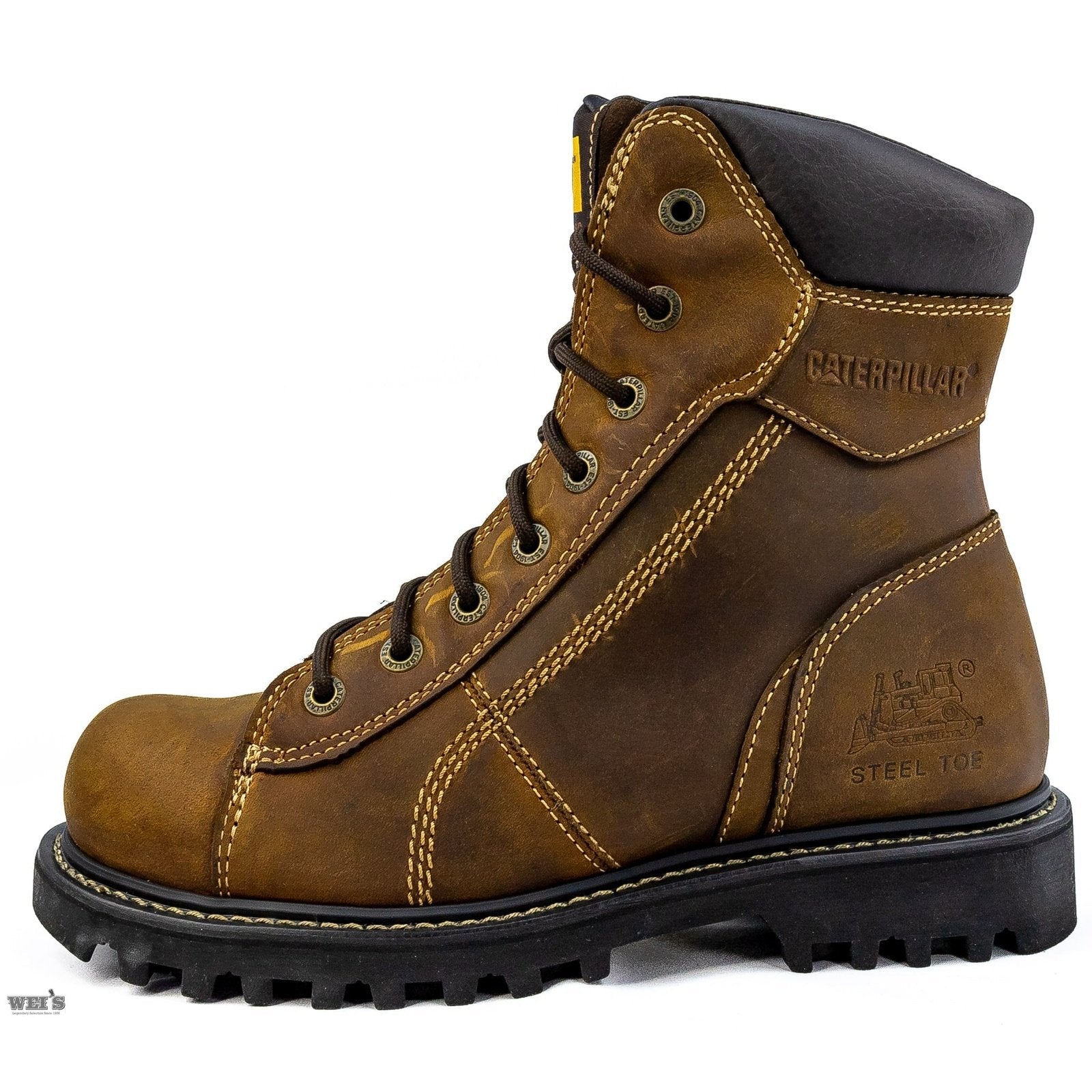 CAT Men's Work Boots 8" Confine CSA Steel Toe - Clearance - CAT