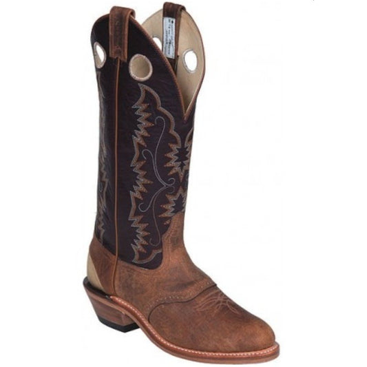 Canada West Men's Cowboy Boots Brahma Buckaroos Rawhide 6542