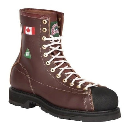 Canada West Men's Work Boot 8" CSA Steel Toe Lace Up 34410 - Canada West Boots