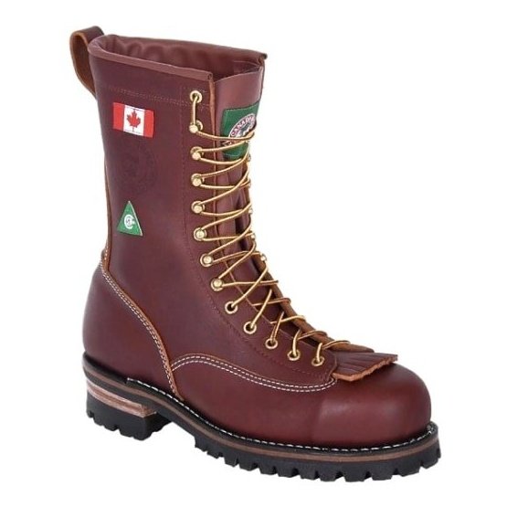 Canada West Men's Work Boots 9" Lace-Up FR CSA Steel Toe 34363 - Canada West Boots