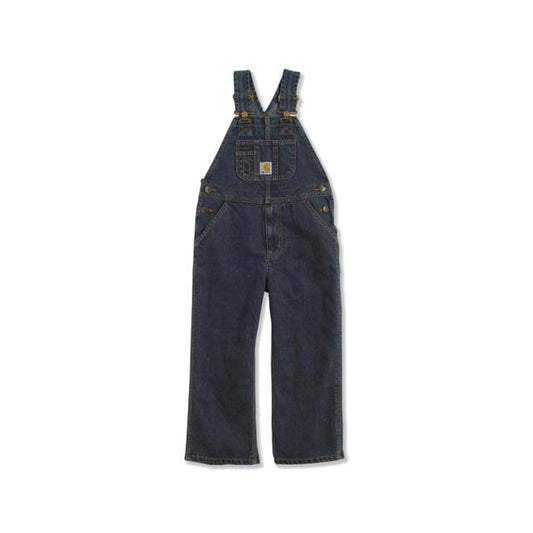 Carhartt Boy's Bib Overall Wash Denim