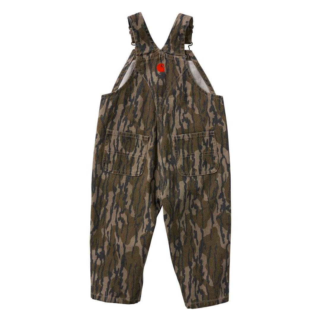 Carhartt Boy's Infant/Toddler Loose Fit Canvass Camo BIB Overall CM8731
