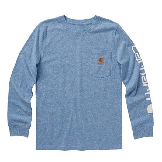 Carhartt Boy’s Long Sleeve Pocket Tee CA6279