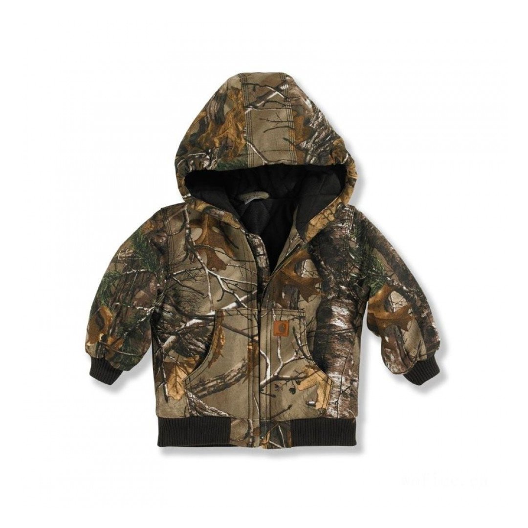 Carhartt Boy's Real Tree Xtra Camouflage Jacket CP8467 - Carhartt