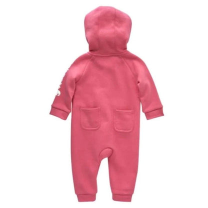 Carhartt Girl's Coverall Fleece Zip Hooded Pink CM9732-P391 - Kid's Carhartt