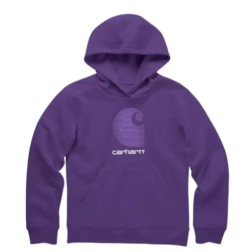 Carhartt Girl’s Hoodie Long Sleeve CA9931 L190 Purple - Carhartt