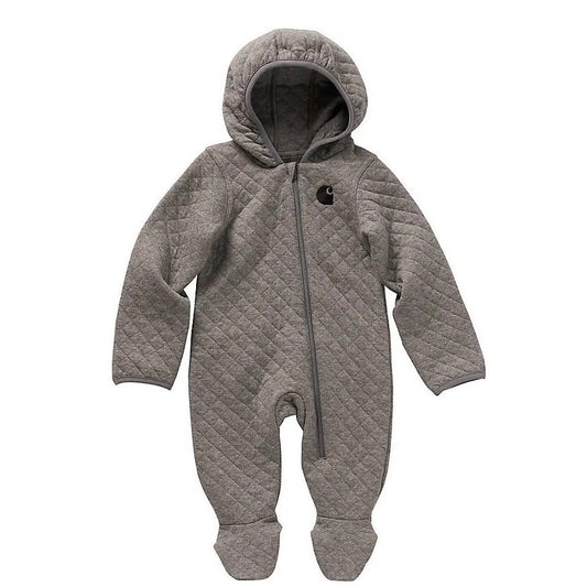 Carhartt Infant Long Sleeve Quilt Lined Footed Coverall CM8727-H130 - Carhartt