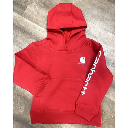 Carhartt Kid's Long Sleeve Hooded Graphic Sweatshirt CA6267 - Carhartt