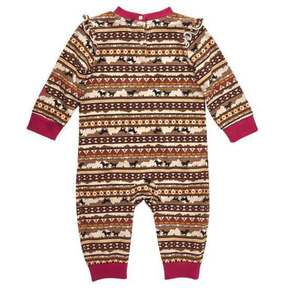 Carhartt Little Girl's Long Sleeve Printed Coverall CM9741