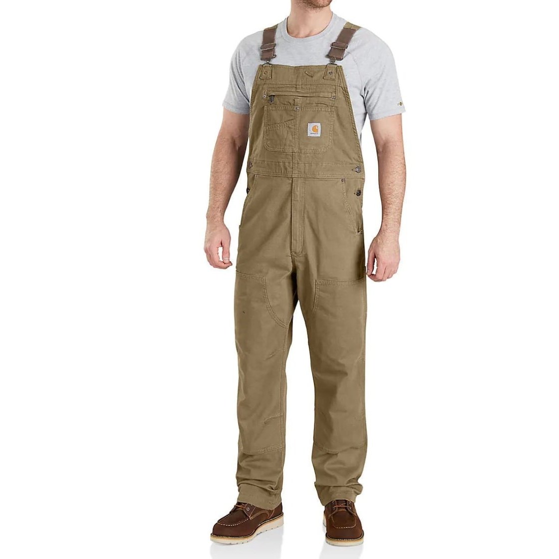 Carhartt Men's Bib Overalls Rugged Flex Canvas RelaxFit 102987