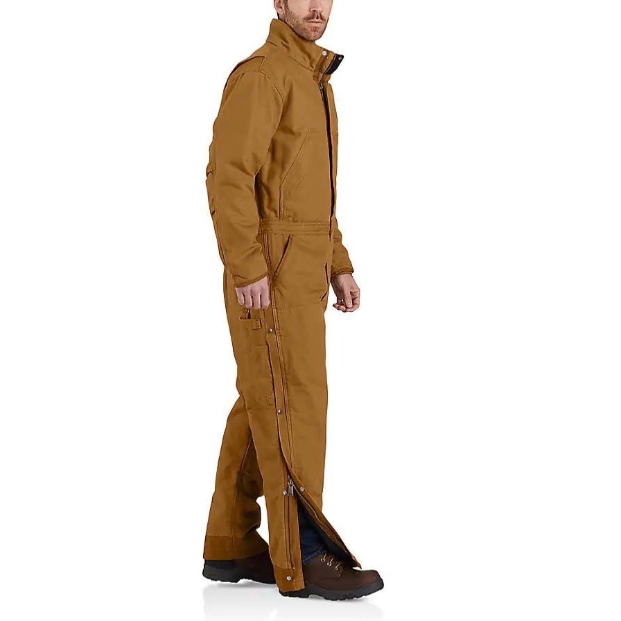 Carhartt Loose Fit Washed Duck Insulated Coverall- 4 Extreme Warmth Rating 104396 - Carhartt