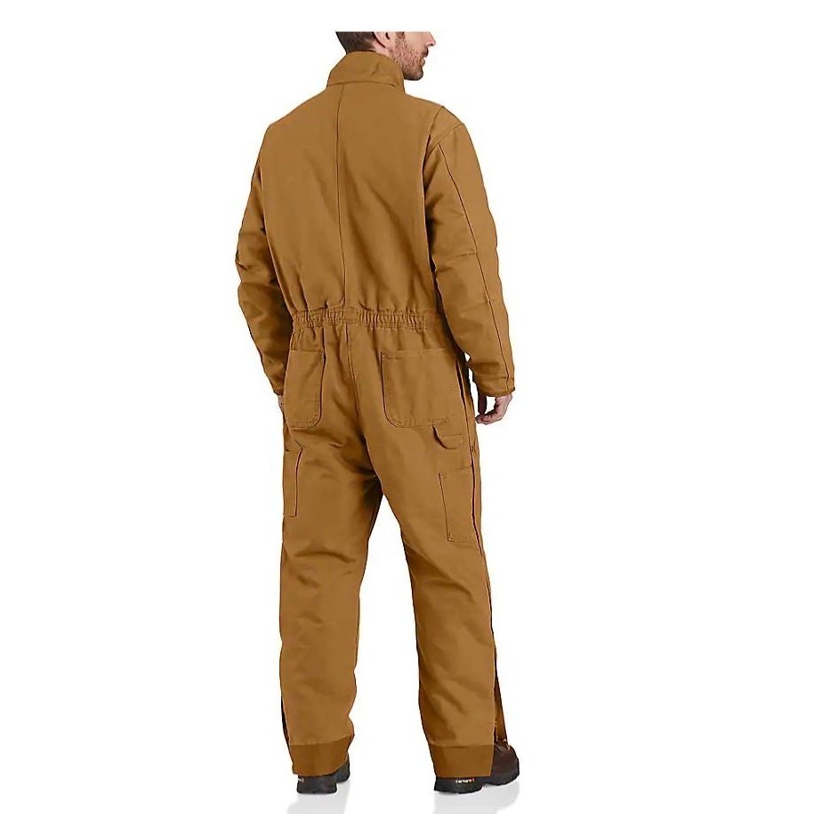 Carhartt Loose Fit Washed Duck Insulated Coverall- 4 Extreme Warmth Rating 104396 - Carhartt
