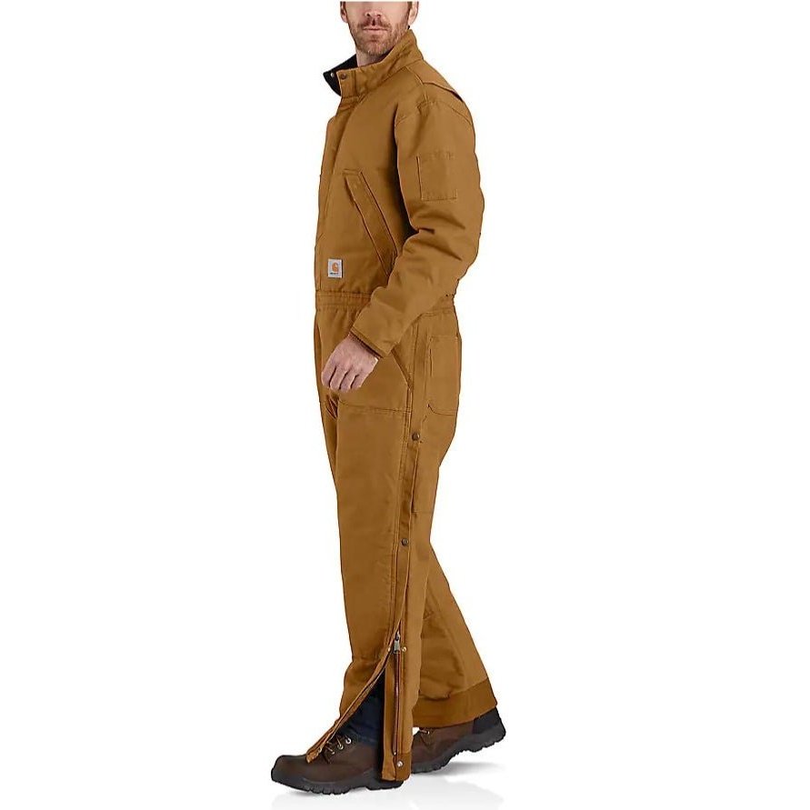 Carhartt Men's Coverall Loose Fit Washed Duck Insulated 104396