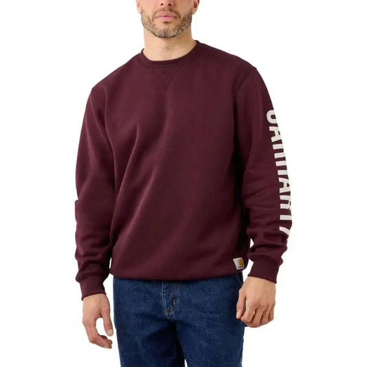 Carhartt Men’s Crewneck Graphic Logo Sweatshirt 105444