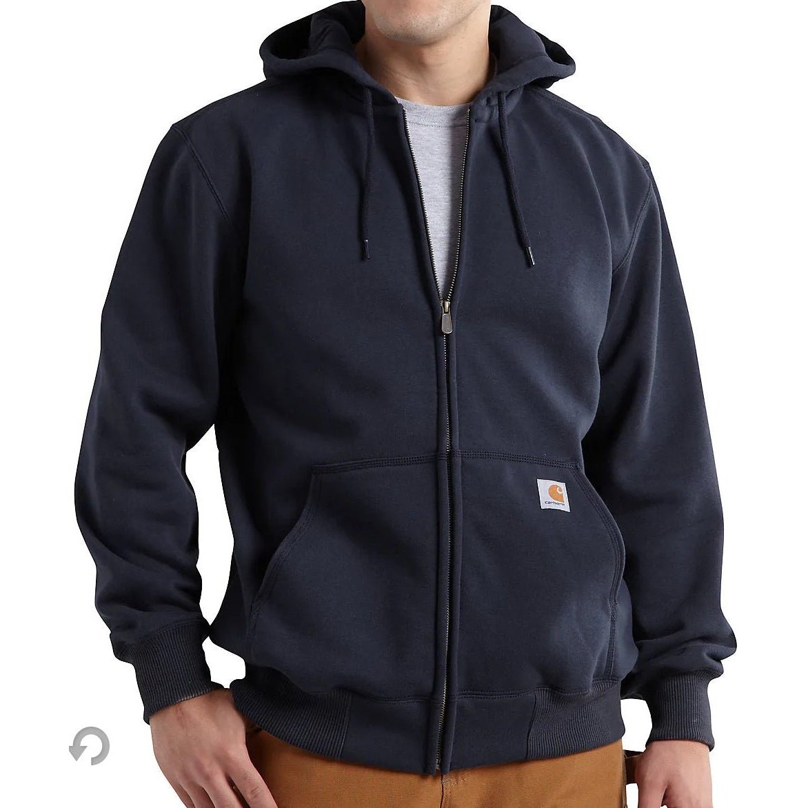 Carhartt Men’s Hoodie Rain Defender Heavyweight Full-Zip 100614