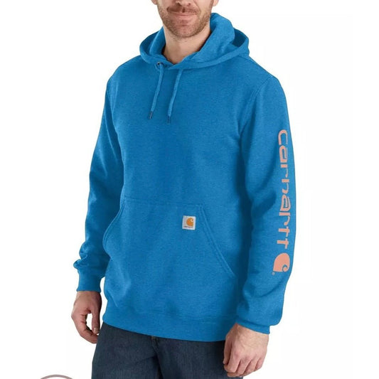 Carhartt Men’s Hoodie Loose Fit Midweight Sleeve Logo K288