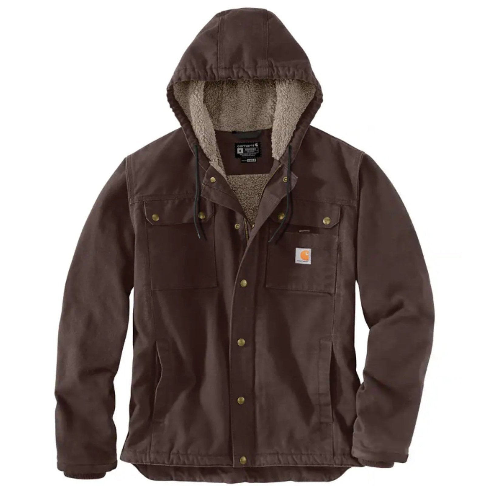 Carhartt Men's Jacket Relaxed Fit Sherpa-Lined Washed Duck 103826 – Wei's  Western Wear