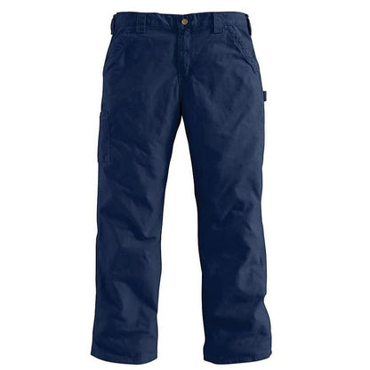 Carhartt Men’s Loose Fit Canvas Utility Work Pant B151 Navy