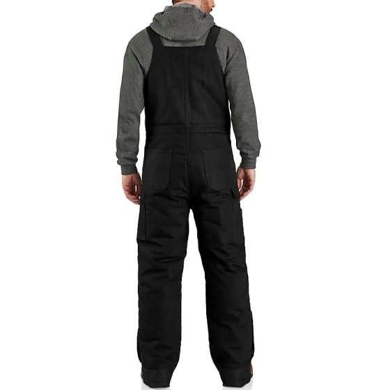 Carhartt Men’s Loose Fit Duck Insulated Biberall - 4 Extreme Warmth Rating 105470