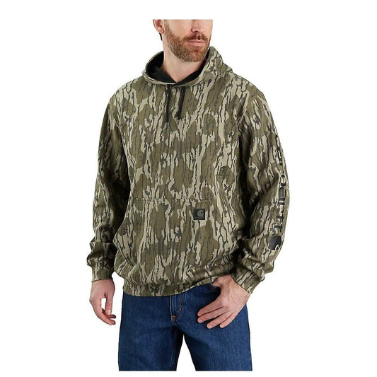 Carhartt Men’s Loose Fit Midweight Camo Sleeve Graphic Sweatshirt 105484-G47