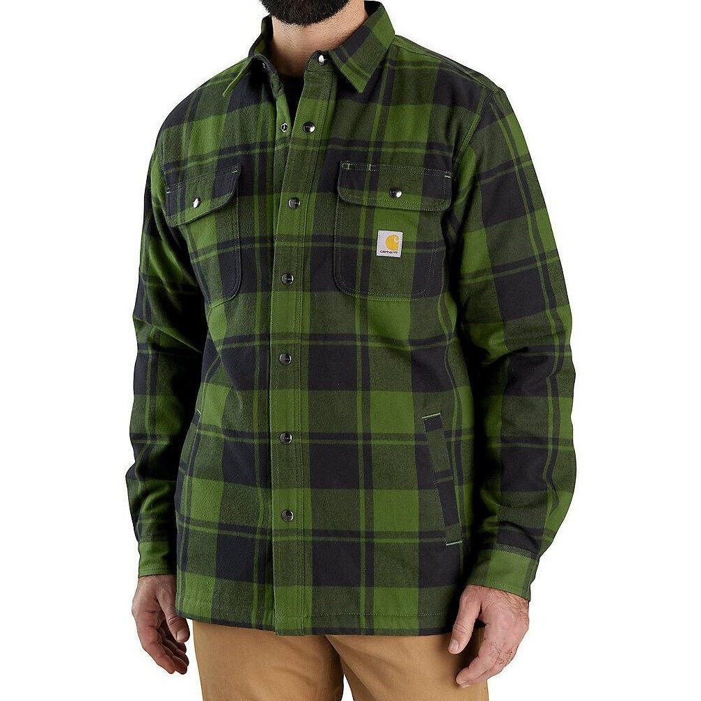 Carhartt Men’s Relaxed Fit Sherpa Lined Shirt Jacket 105939