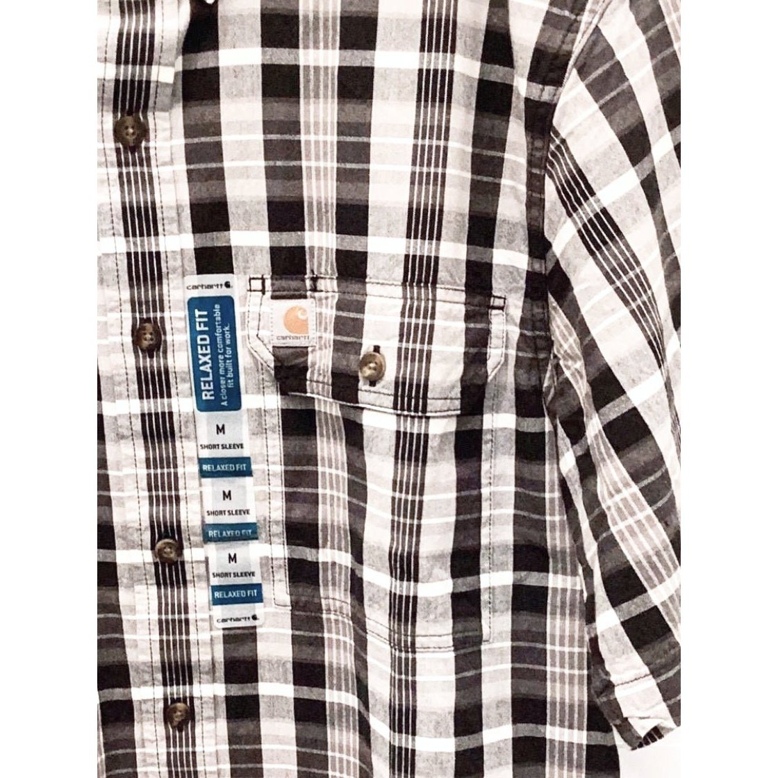 Carhartt Men’s Shirt Casual Short Sleeve Button Down 103006 - Carhartt