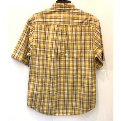 Carhartt Men’s Shirt Short Sleeve Plaid Button Down S163MAZ - Carhartt