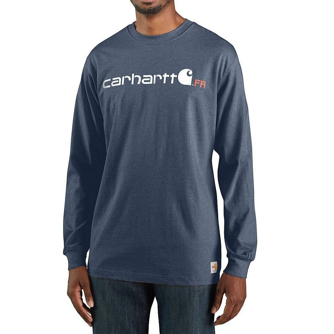 Carhartt Men’s Shirt FR Force Long Sleeve Chest Logo 104769 - Carhartt