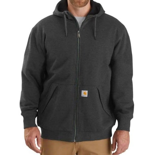 Carhartt Men’s Sweater Rain Defender Loose Fit Midweight Thermal-Lined Full Zip 104078