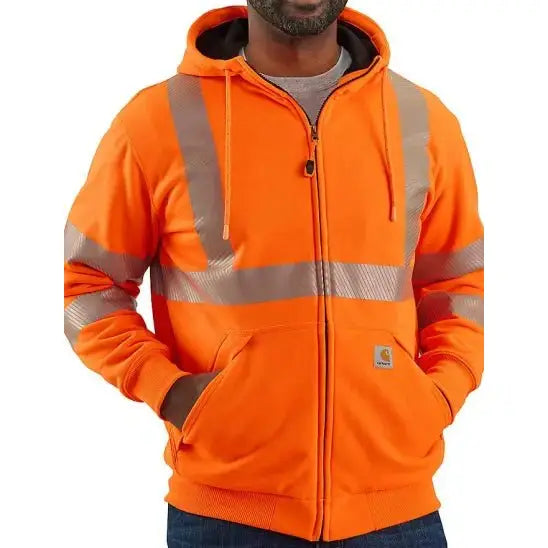 Hi vis hoodie carhartt sale