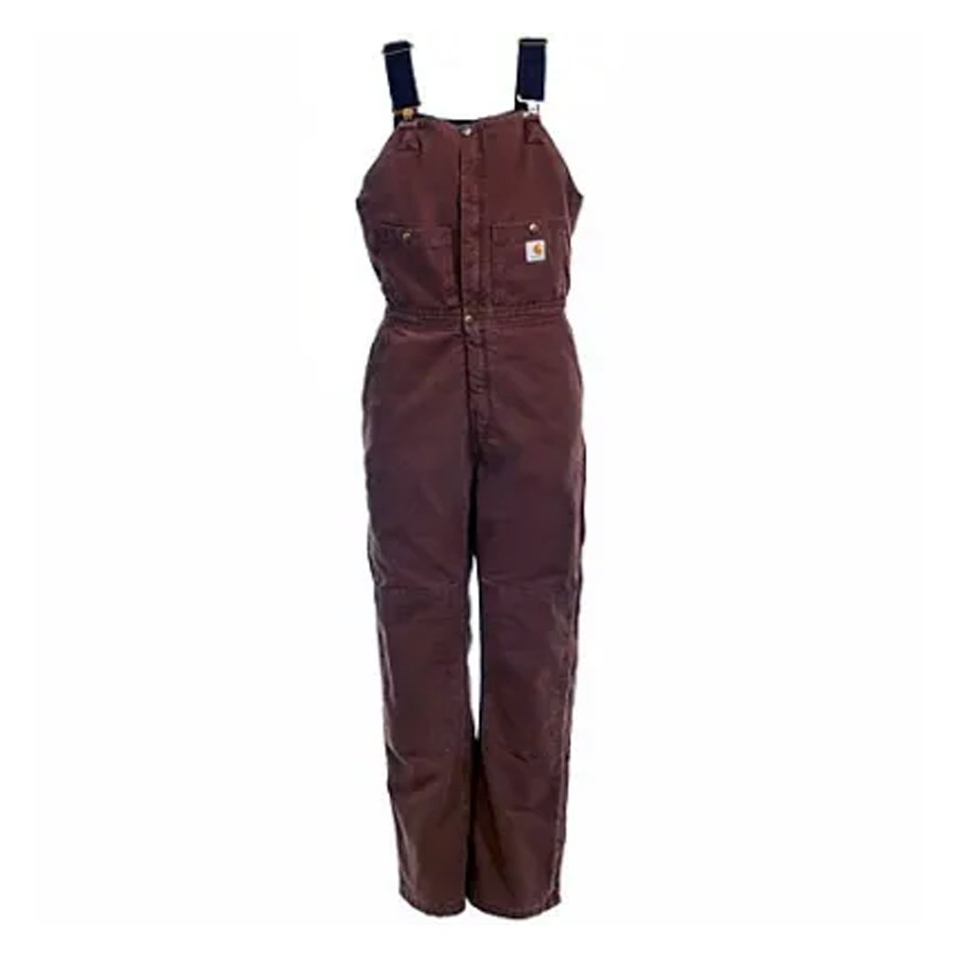 Carhartt Overalls Women's Quilt Lined Bib Overalls DKB – Wei's