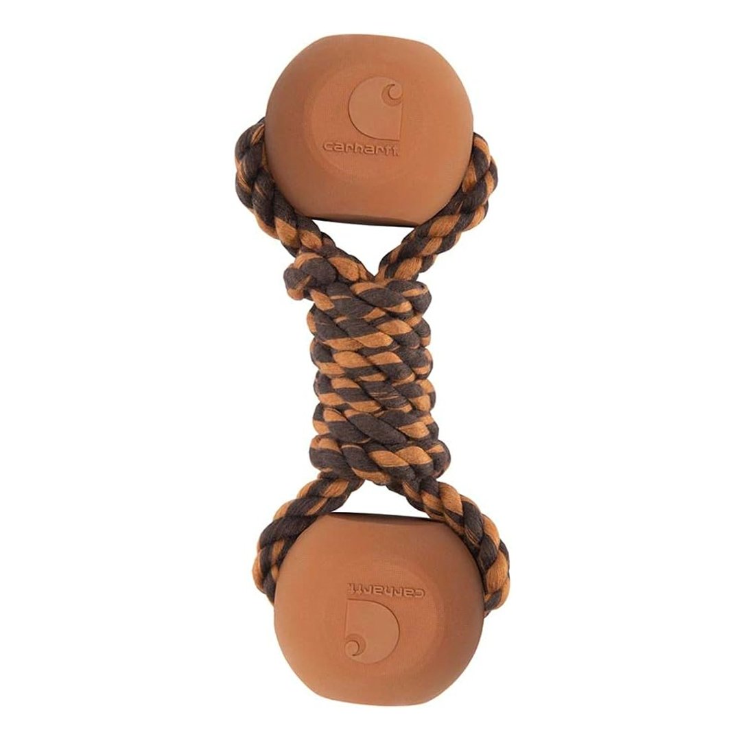 Carhartt Pet Training Tools, Rugged Training Tools for Tug and Fetch, Rope Bone Dog Chew PT0432