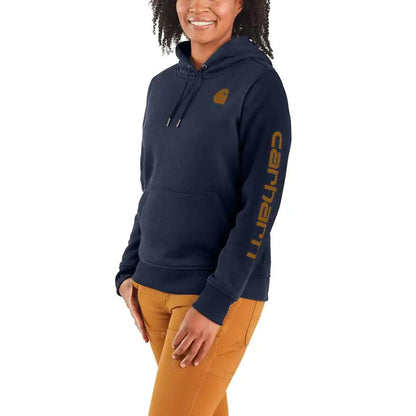 Carhartt Women's Hoodie Relaxed Fit Graphic Pullover 102791 Seasonal Colours