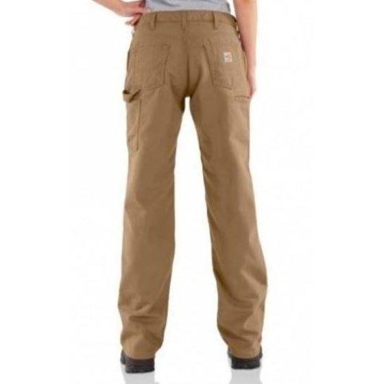 Carhartt Women's Pants FR Carpenter Canvas Relaxed Fit WFRB159