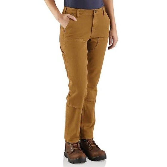 Carhartt Women’s Work Pants Rugged Flex Relaxed Fit Twill Double-Front Carhartt Women’s Work Pants Rugged Flex Relaxed Fit Twill Double-Front