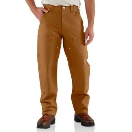 Carhartt Work Men's Pants Duck Double-Front B01 Carhartt Brown