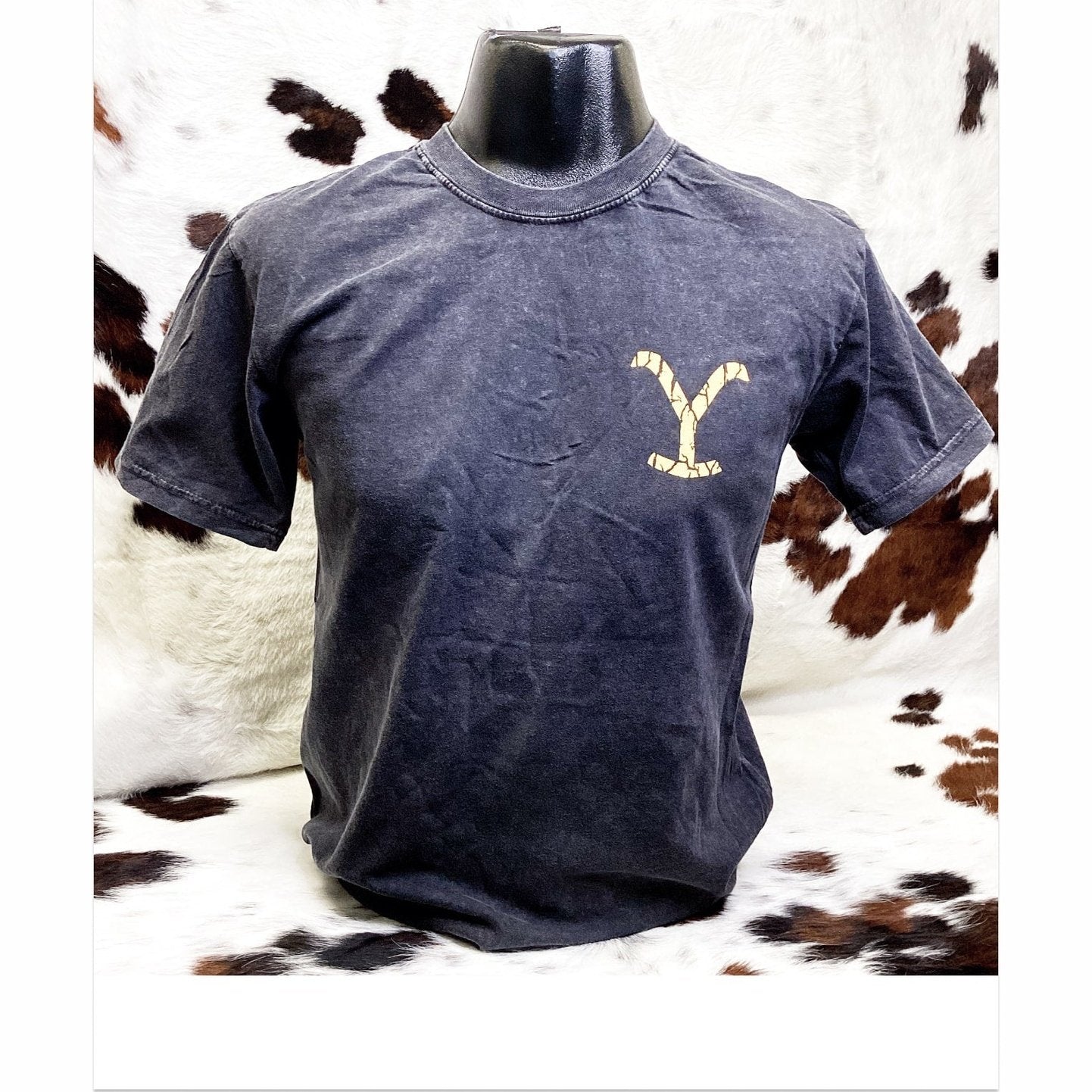 Changes Licensed Yellowstone Men’s T-Shirt Grey Dutton Ranch 66-561-104 - Changes Licensed Apparel
