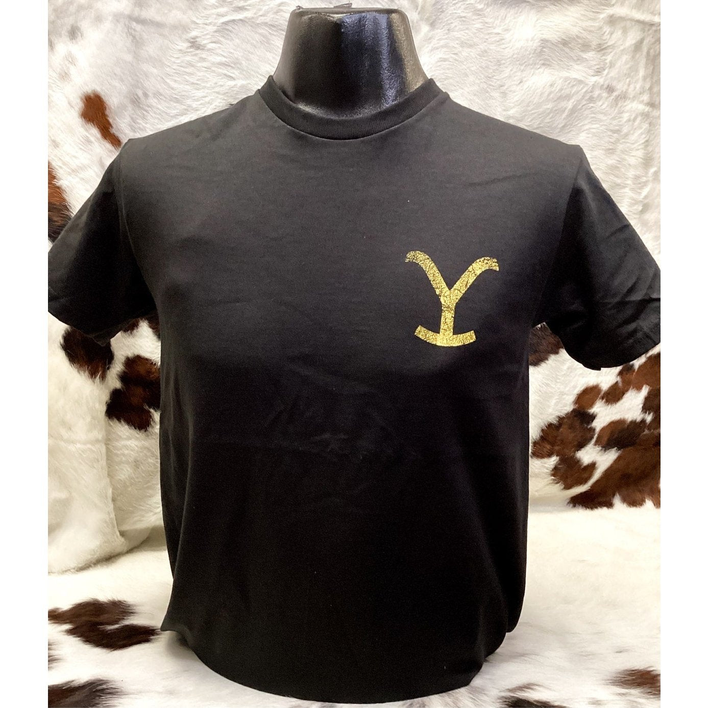 Changes Licensed Yellowstone Men’s T-Shirt Rider Silhouette 66-335-88 - Changes Licensed Apparel