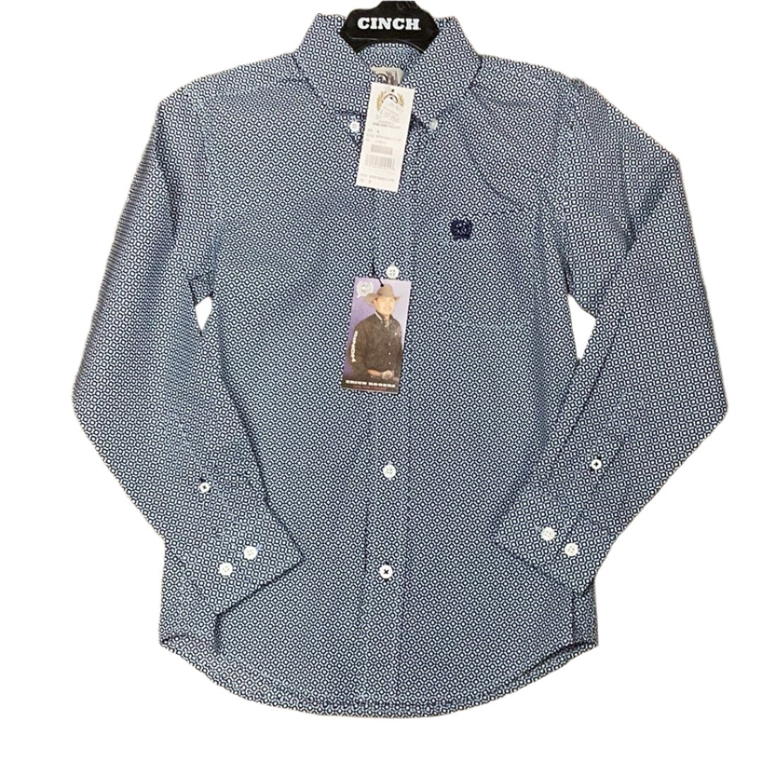 Cinch Boy’s Long Sleeve Shirt MTW7060312