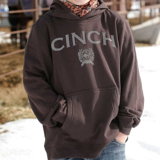 Cinch Boy’s Hoodie Fleece MWK7510005 Clearance