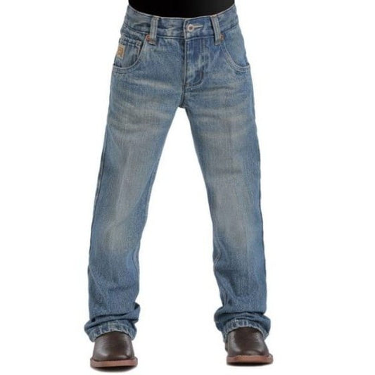 Cinch Boy's Jeans Tanner Relaxed Fit Mid Rise Boot Cut MB1694/98 - Cinch