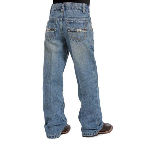 Cinch Boy's Jeans Tanner Relaxed Fit Mid Rise Boot Cut MB1694/98