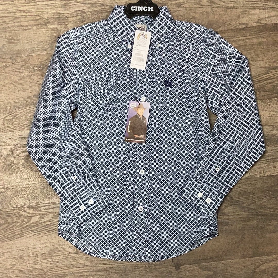 Cinch Boy’s Long Sleeve Shirt MTW7060312