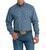 Cinch Men's Dusty Blue Long Sleeve Western Shirt Button Up MTW1105693 Match With Son