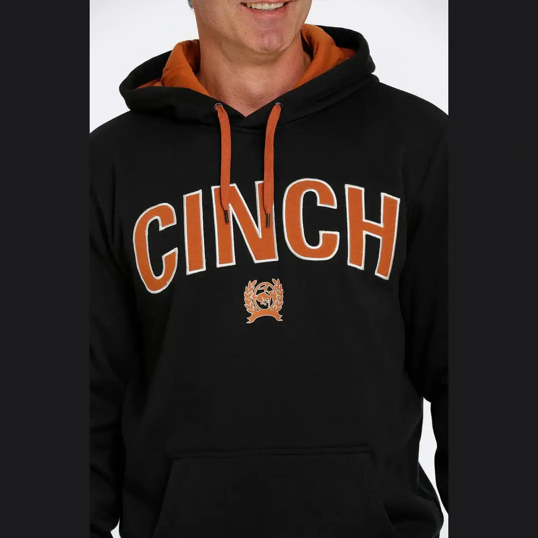 Cinch Men’s Hoodie Black Logo Pullover Hoodie MWK1206023