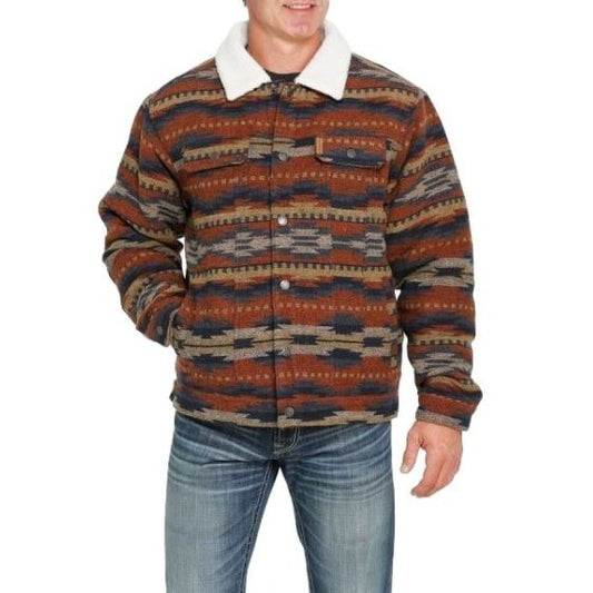 Cinch Men’s Jacket Trucker Style Sherpa Lined MWJ1511006