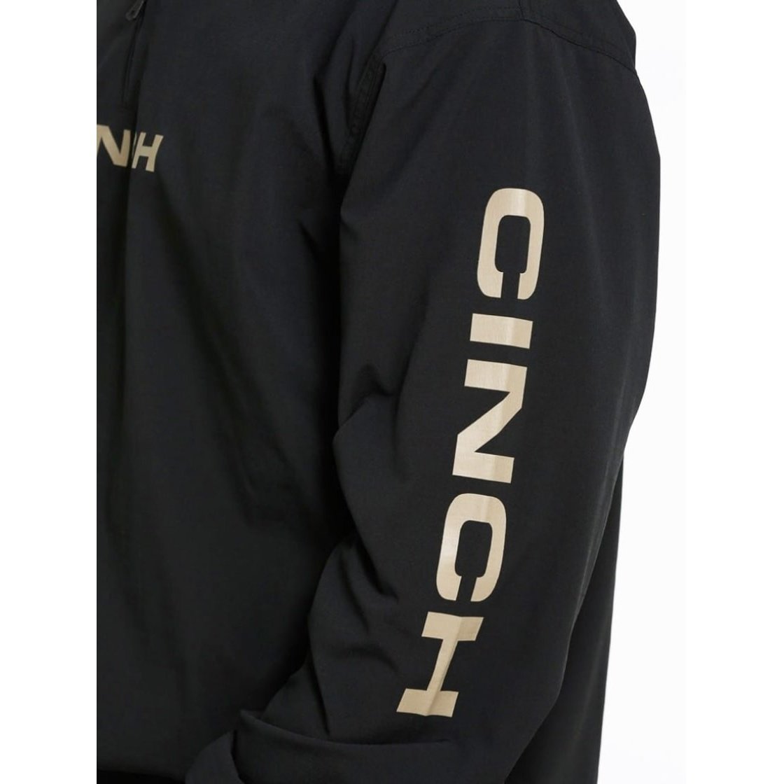 Cinch Men’s Jacket Water-Resistant Windbreaker Black MWJ1000008 - Cinch