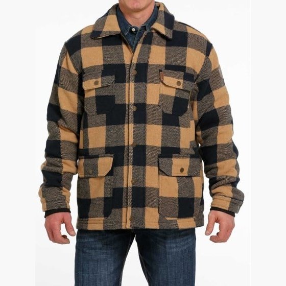 Cinch Men’s Jacket Wooly Frontier Twill MWJ1572002 - Cinch